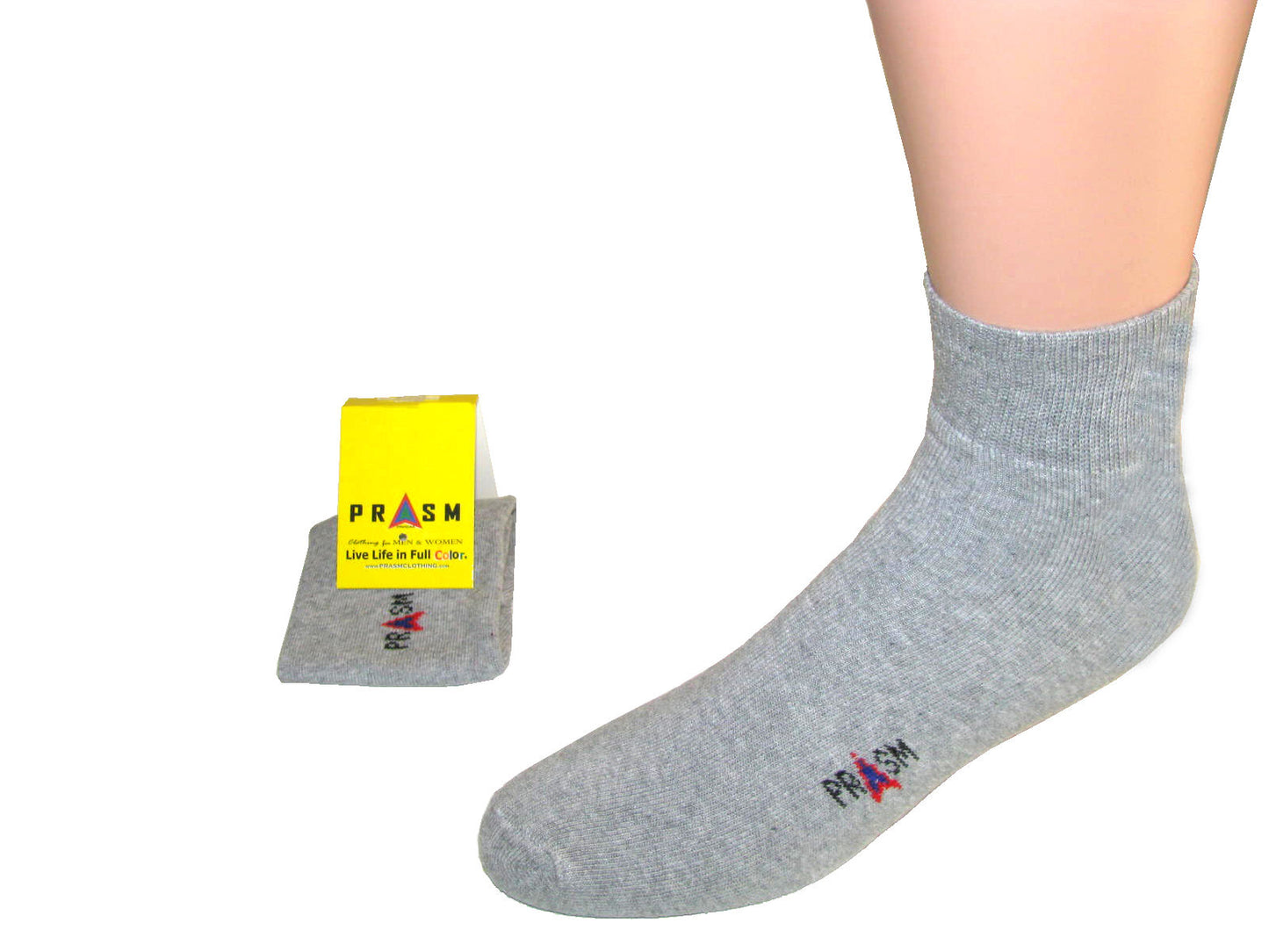 PRASM Men's Egyptian Cotton Socks